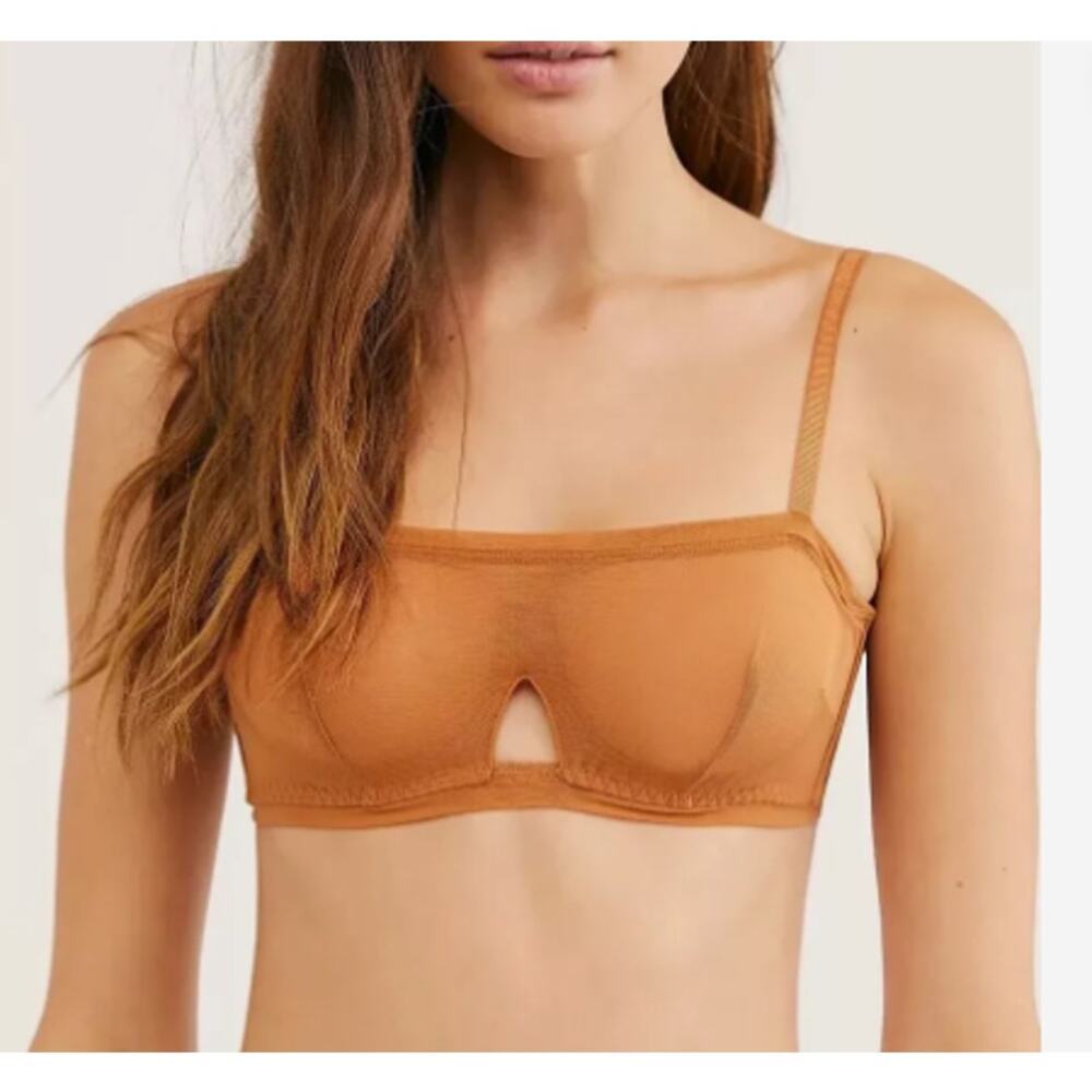 Free People We are HAH Wired Bra in Brown Sugar Size 30-38 B